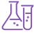Purple Beaker Icon 50x50 2pt