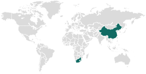 china-south-africa-map