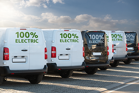 electric van fleet