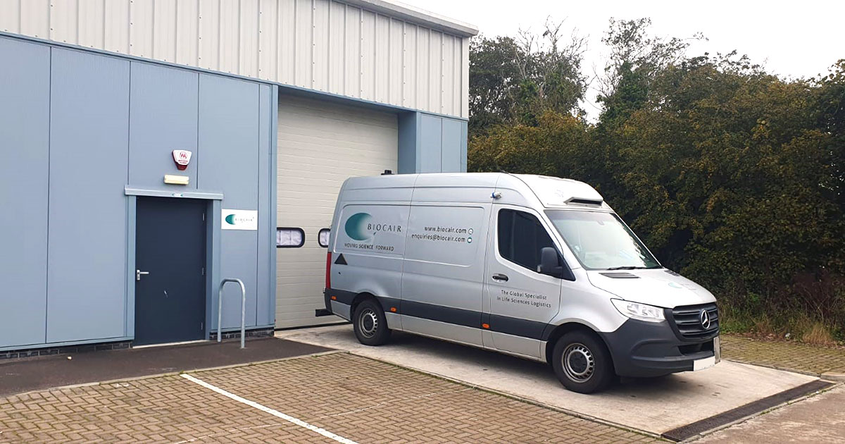 Biocair van Edinburgh facility