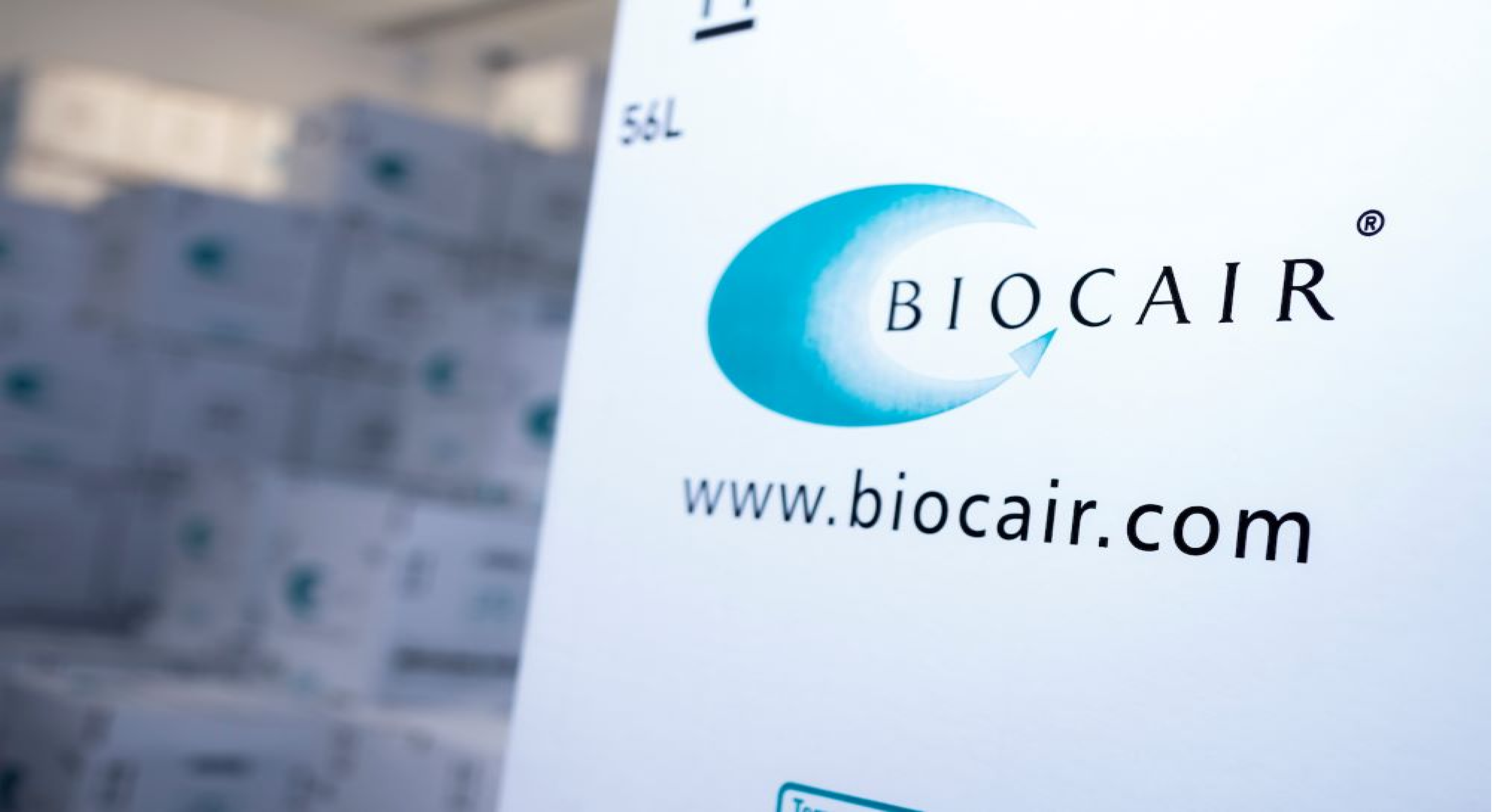 Biocair branded box
