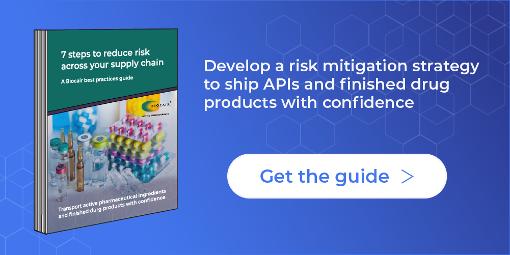 7 steps to reduce risk across your supply chain: A Biocair best practices guide